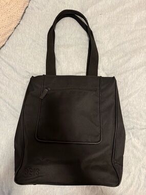 BEIS North to South Laptop Tote in Black